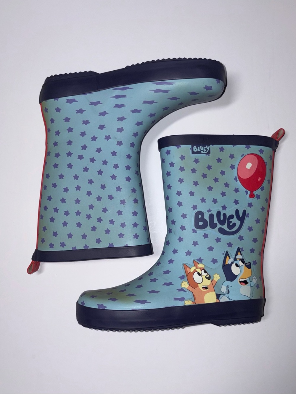Kids' Preowned Bluey Rain boots Size 13/1